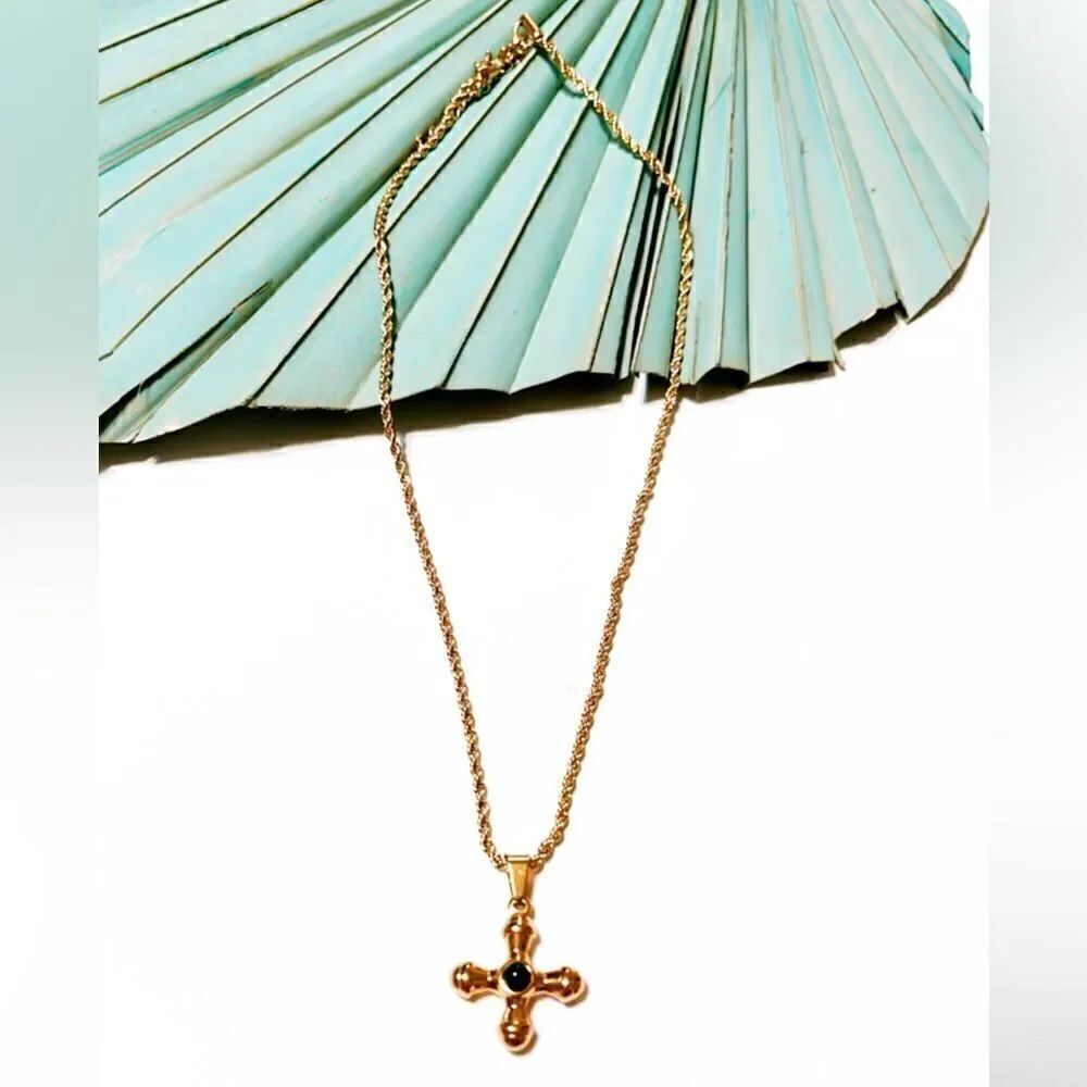 Cross necklace  S224